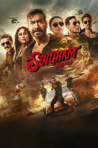 Görsel: TMDB Singham Again afişi