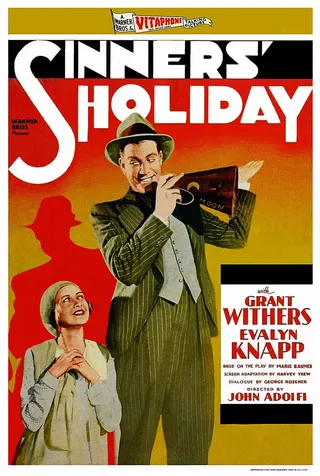 Sinners' Holiday afişi