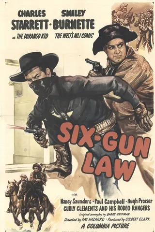 Six-Gun Law afişi