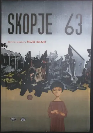 Görsel: TMDB Skoplje '63 afişi