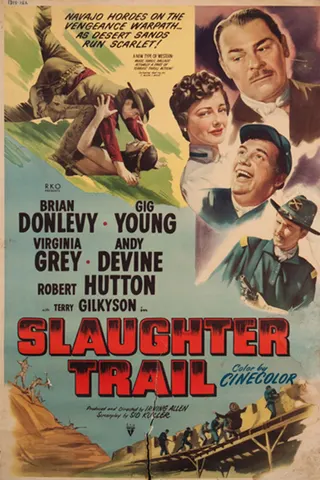 Görsel: TMDB Slaughter Trail afişi