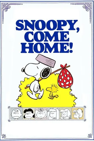 Görsel: TMDB Snoopy, Come Home afişi