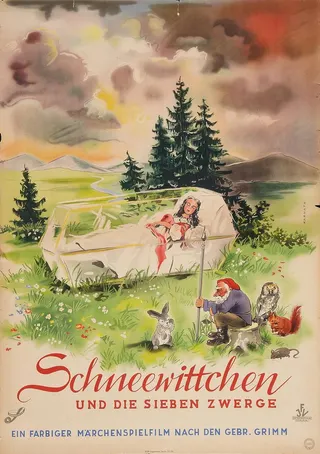 Görsel: TMDB Snow White and the Seven Dwarfs afişi