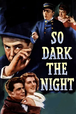 So Dark the Night afişi