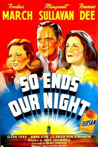 So Ends Our Night afişi