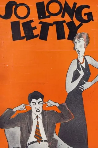 So Long Letty afişi