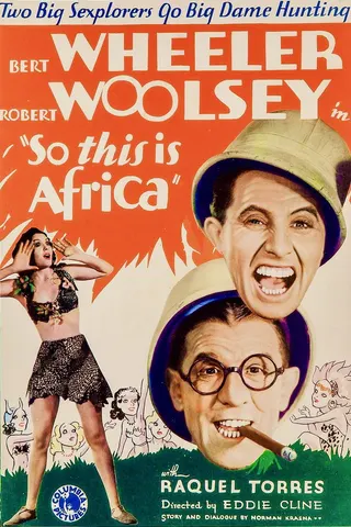 Görsel: TMDB So This Is Africa afişi