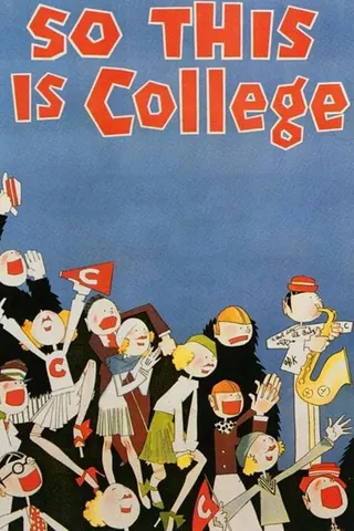 Görsel: TMDB So This Is College afişi