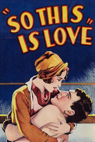 So This Is Love? afişi