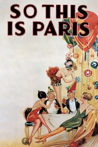 So This Is Paris afişi