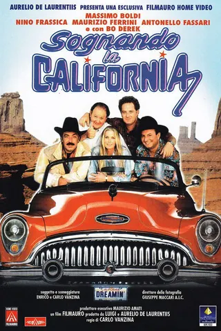 Görsel: TMDB Sognando la California afişi