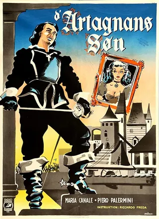 Görsel: TMDB Son of d'Artagnan afişi