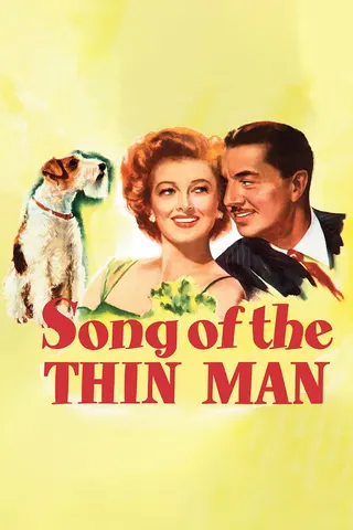 Görsel: TMDB Song of the Thin Man afişi