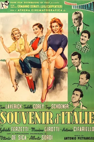 Souvenir d'Italie afişi