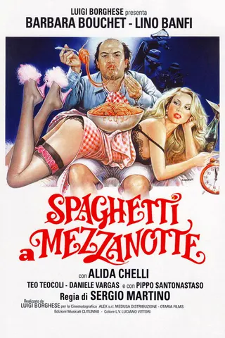 Görsel: TMDB Spaghetti a mezzanotte afişi