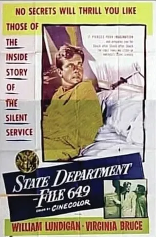 State Department: File 649 afişi