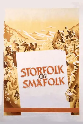 Storfolk og småfolk afişi