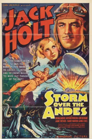 Görsel: TMDB Storm Over the Andes afişi