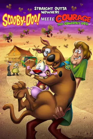 Straight Outta Nowhere: Scooby-Doo! Meets Courage the Cowardly Dog afişi