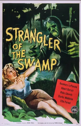 Görsel: PRC Producers Releasing Corporation / Kamu malı Strangler of the Swamp afişi