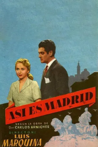 Görsel: TMDB Such is Madrid afişi