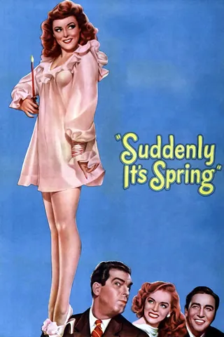 Suddenly, It's Spring afişi