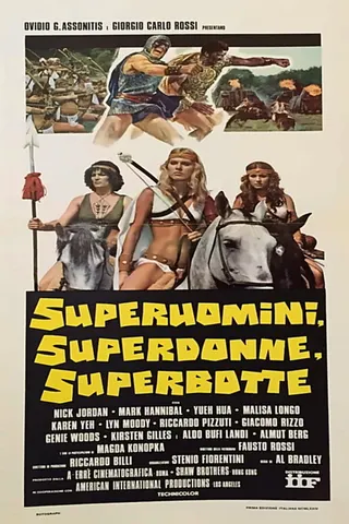 Super Stooges vs. the Wonder Women afişi