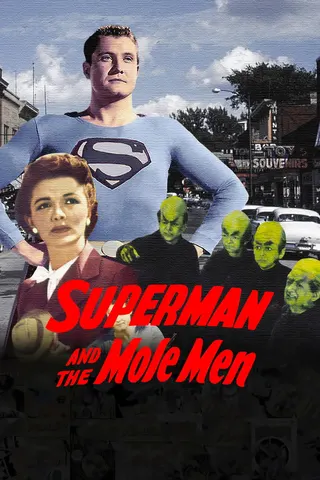 Görsel: TMDB Superman and the Mole Men afişi