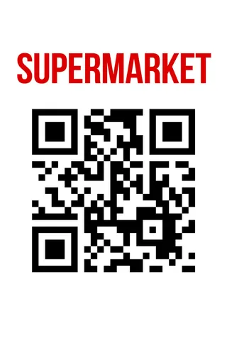 Supermarket afişi