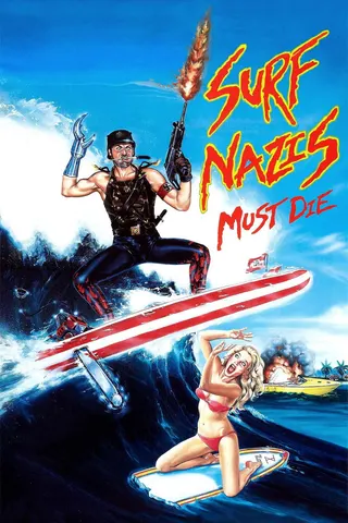 Görsel: TMDB Surf Nazis Must Die afişi