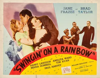 Görsel: Universal / Kamu malı Swingin' on a Rainbow afişi