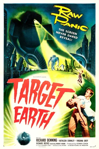 Target Earth afişi