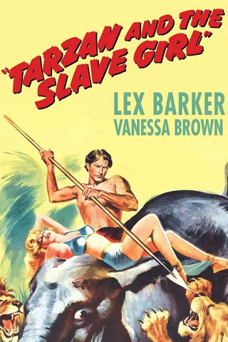Görsel: TMDB Tarzan and the Slave Girl afişi