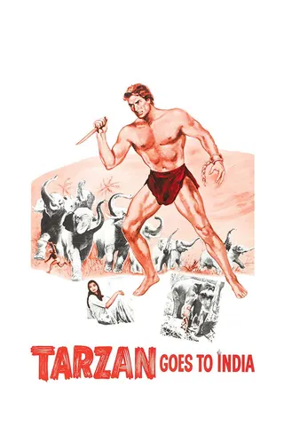 Görsel: TMDB Tarzan Goes to India afişi