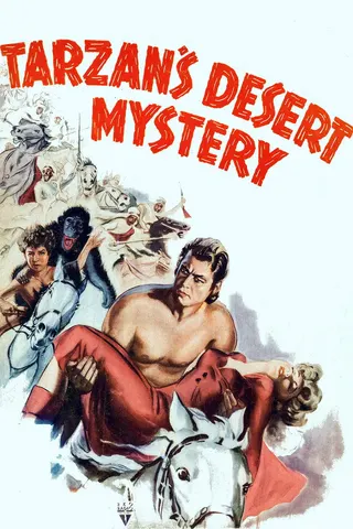 Görsel: TMDB Tarzan's Desert Mystery afişi