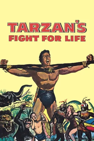 Görsel: TMDB Tarzan's Fight for Life afişi