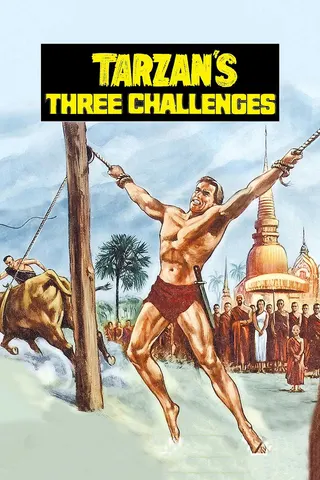 Görsel: TMDB Tarzan's Three Challenges afişi