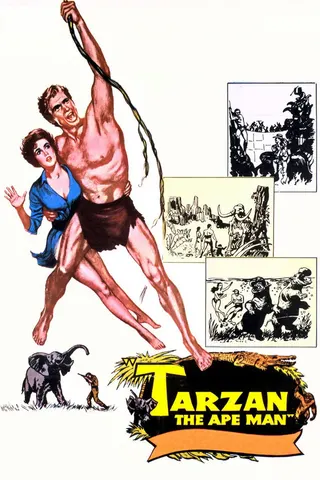 Görsel: TMDB Tarzan, the Ape Man afişi