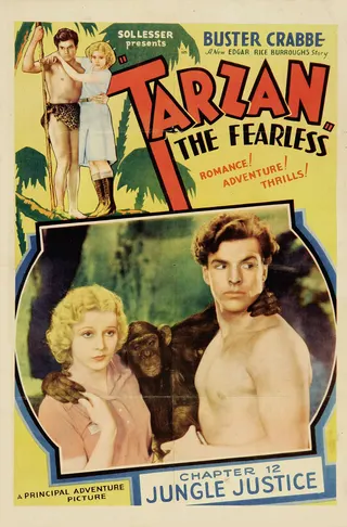 Tarzan the Fearless afişi