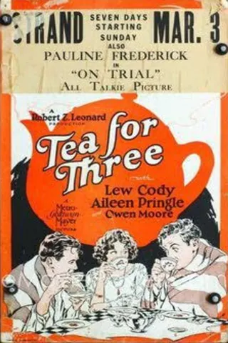 Görsel: TMDB Tea for Three afişi