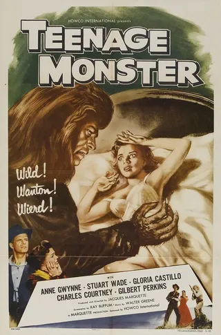 Görsel: TMDB Teenage Monster afişi