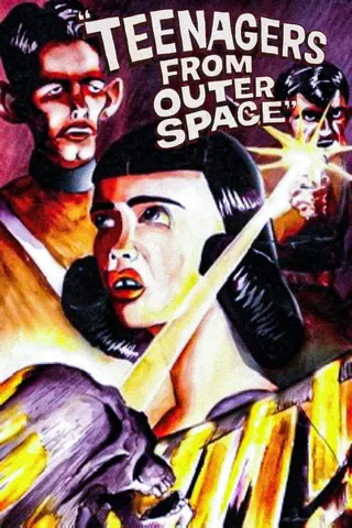 Görsel: TMDB Teenagers from Outer Space afişi