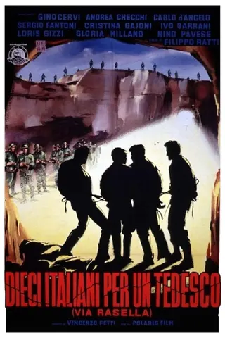 Görsel: TMDB Ten Italians for One German afişi