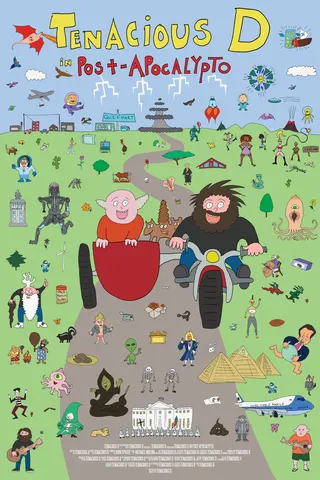 Tenacious D in Post-Apocalypto afişi