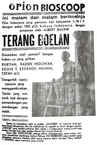 Terang Boelan afişi