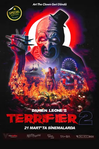 Görsel: TMDB Terrifier 2 afişi