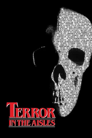 Görsel: TMDB Terror in the Aisles afişi