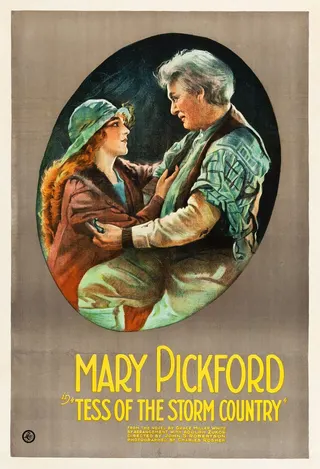 Görsel: United Artists / Kamu malı Tess of the Storm Country afişi