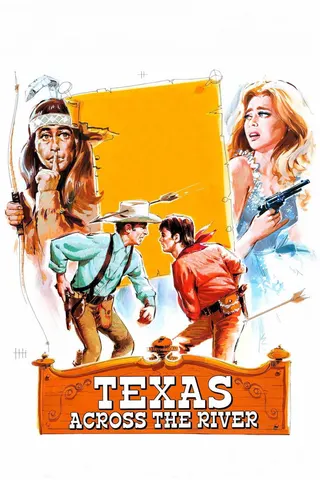 Görsel: TMDB Texas Across the River afişi