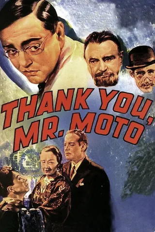 Görsel: TMDB Thank You, Mr. Moto afişi